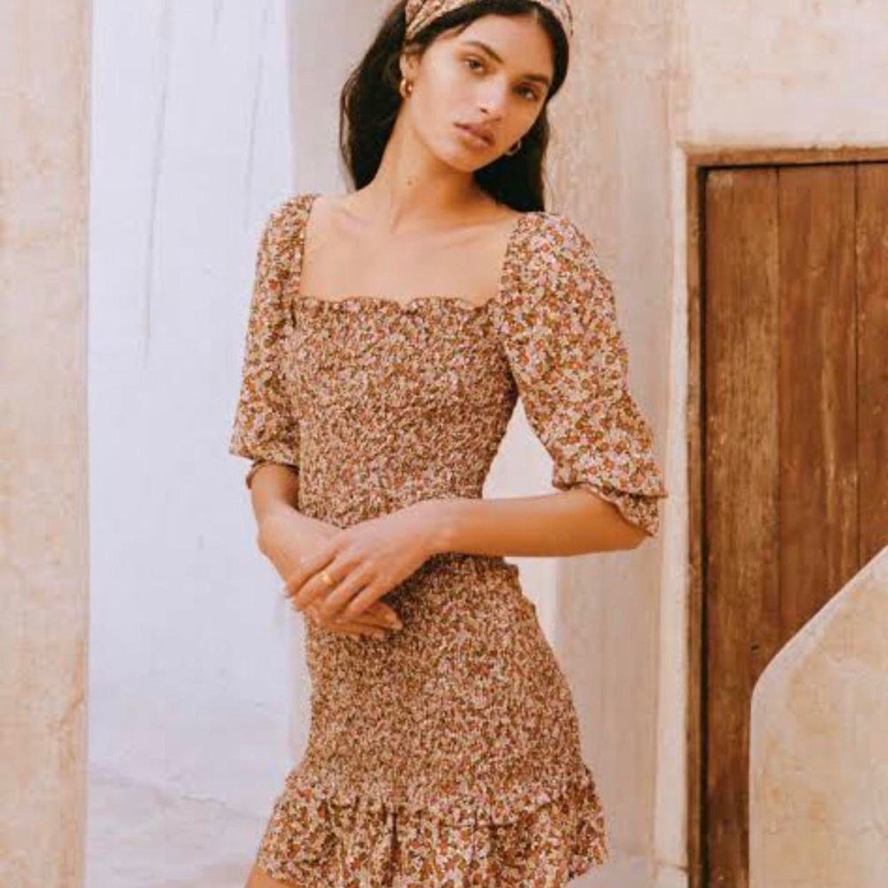 Faithfull the Brand Es Saada Mini Dress